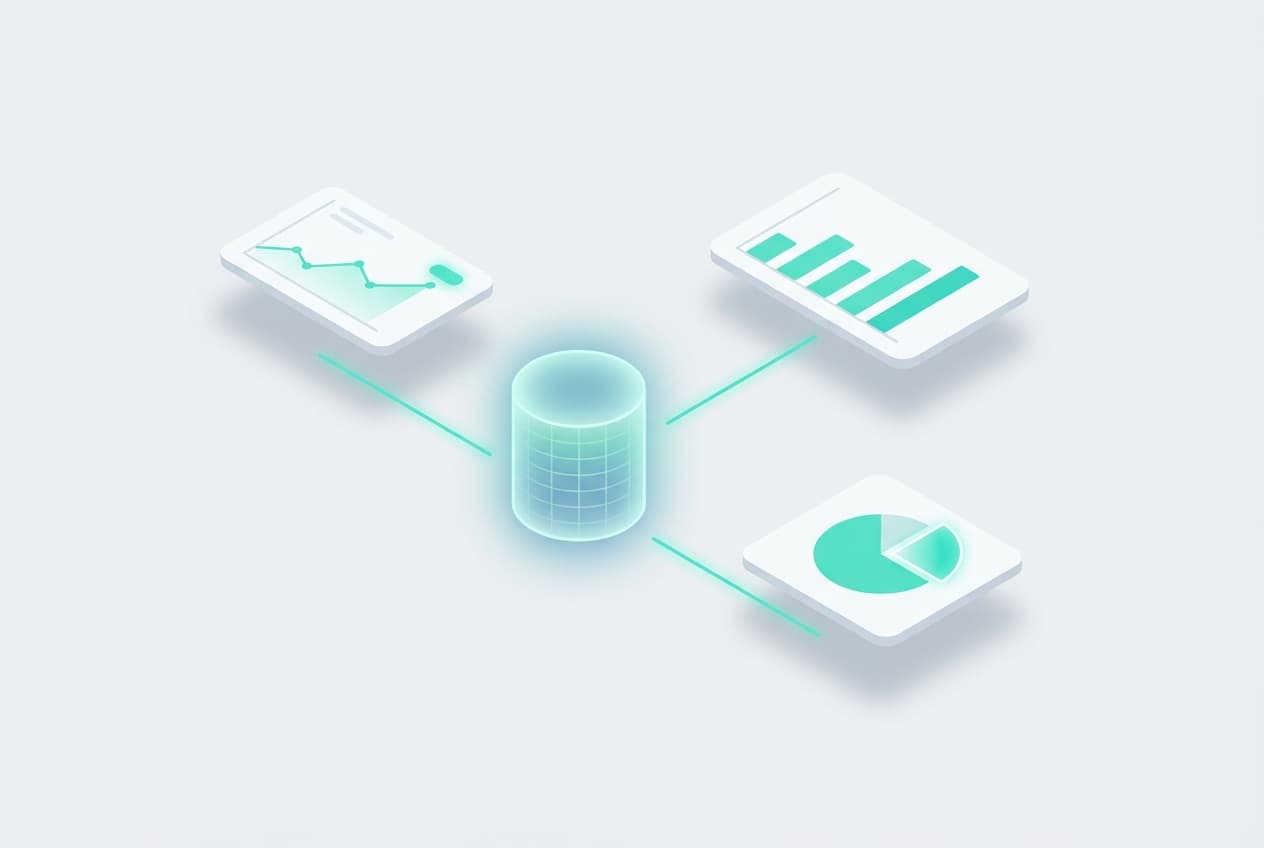 Data-intelligentie visualisaties: grafieken en analytics dashboards die ruwe bedrijfsdata omzetten naar bruikbare inzichten voor MKB in Limburg