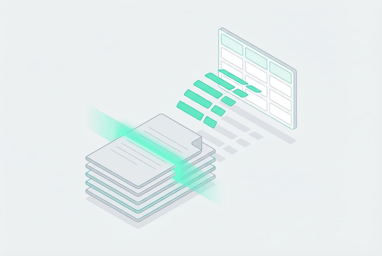 AI scant documenten en extraheert gestructureerde data automatisch - intelligente documentverwerking voor bedrijven in Limburg